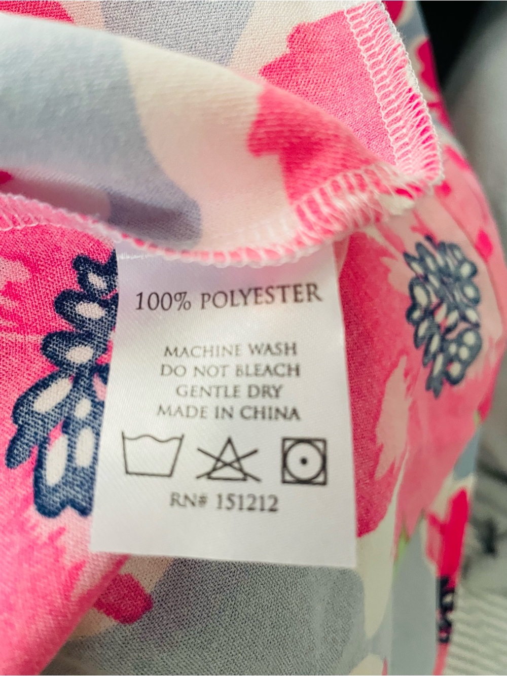 Tassel Tie Floral Midi Dress - Pink Floral - Picture 4 of 5